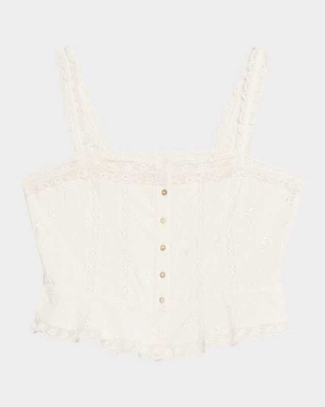 Vietta Lace-Trim Cami
